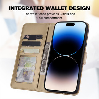 Bao Da Lật Cho iPhone 13 12 Mini Pro Max Hoạt Hình Mèo & Chó Dễ Thương Chống Sốc Ví Đựng Thẻ Đứng