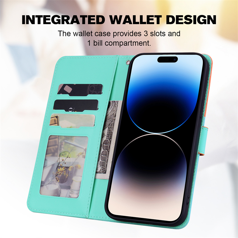 Dành Cho Iphone 11 Pro Max Hoạt Hình Sang Trọng Dễ Thương Flip Case Da PU Bỏ Túi Đựng Thẻ Vỏ Điện Thoại