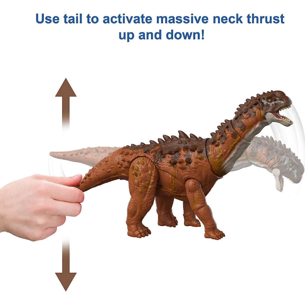 Jurassic World Dominion Massive Action Ampelosaurus Dinosaur Action Figure Toy, Attack Motion HDX50 Jurassic world dominion Đồ Chơi Mô Hình Nhân Vật Khủng Long Amelosaurus hdx50