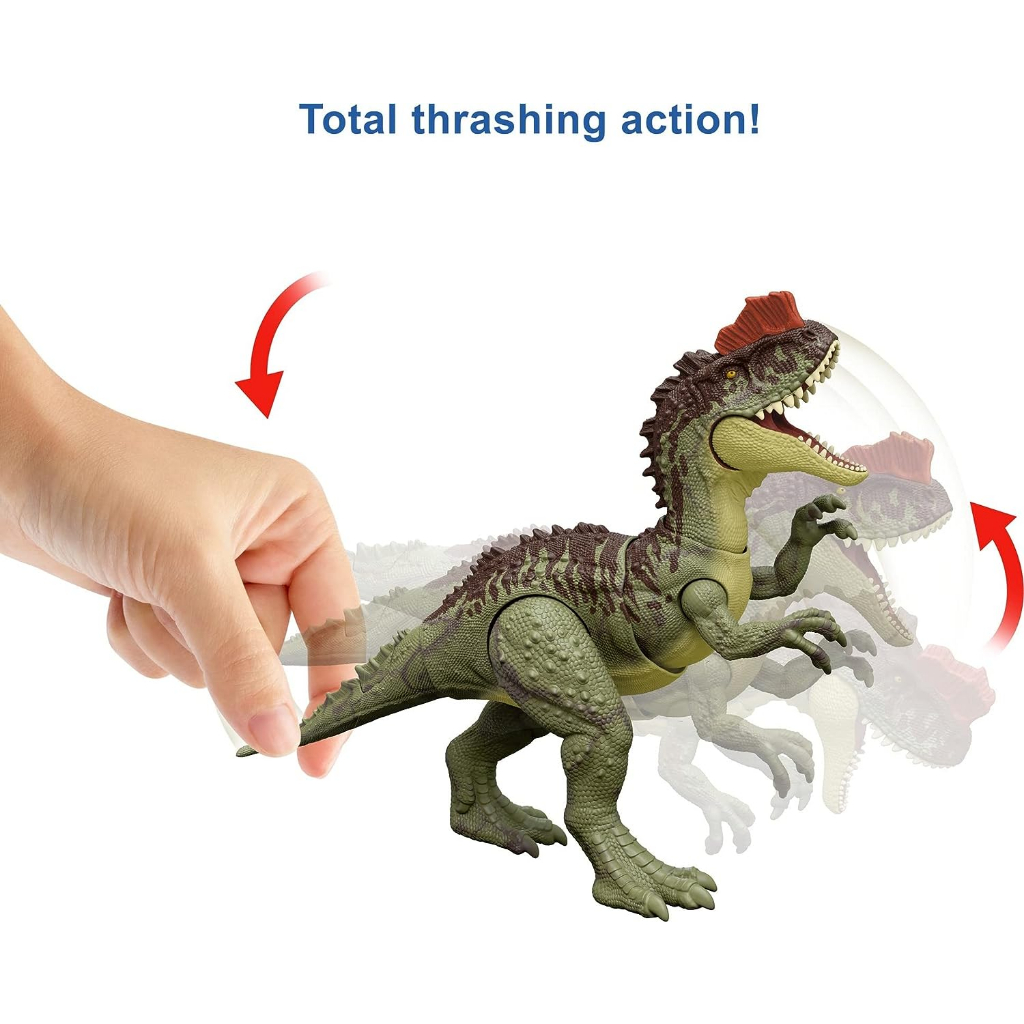 Jurassic World Dominion Massive Action Yangchuanosaurus Dinosaur Action Figure Toy with Attack Motion, Plus Downloadable App & AR HDX49 Jurassic world dominion Mô Hình Đồ Chơi Hành Động yangchuanosaurus Khủng Long Có Thể Tải Xuống hdx49