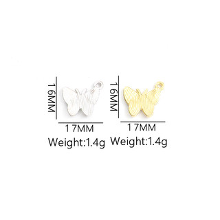 Bộ 10 Mặt Vòng cổ Hợp Kim Hình Bướm Nhiều Màu Sắc