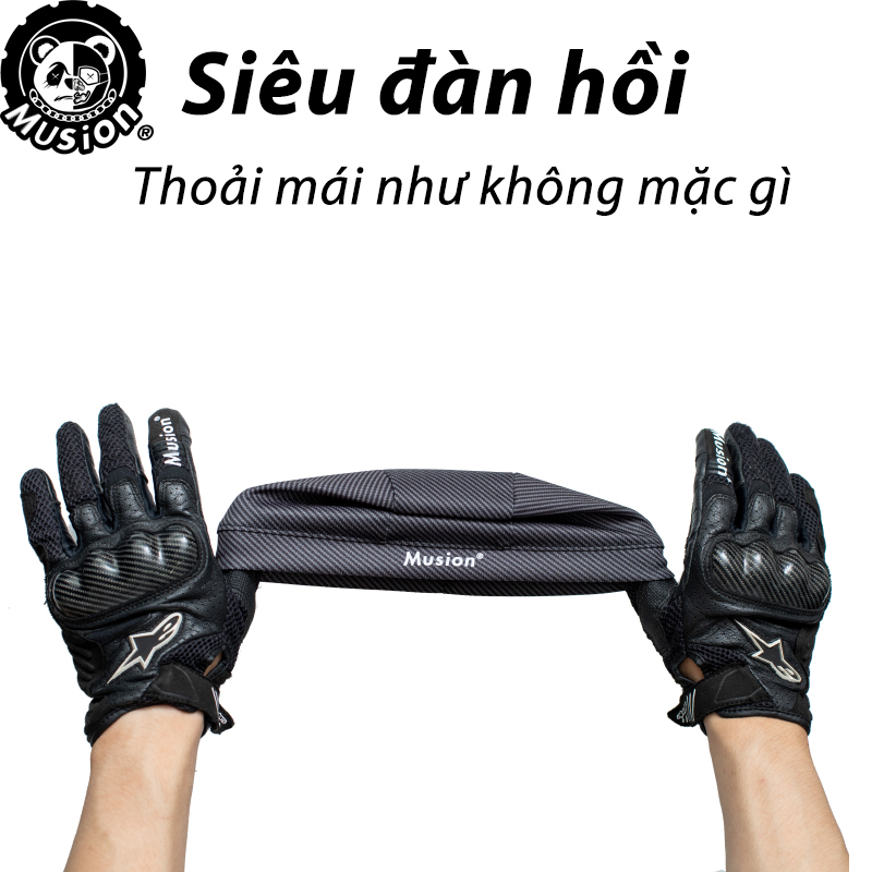 Musion Mũ Cotton Paisley Durag Cho Nam - Thấm Hút Mồ Hôi Siêu Mát Khi Đi Xe Đạp
