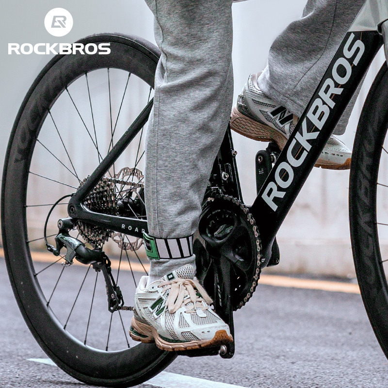 ROCKBROS Xe Đạp Bind Quần Ban Nhạc Kẹp Đi Xe Đạp Ngoài Trời Mắt Cá Chân Bind Băng Quần Thể Thao Quần Ban Nhạc Kẹp Dây Đeo