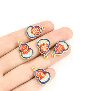 Set 10 Mặt Vòng cổ Truyền Thống Trung Quốc Khắc Chữ fu