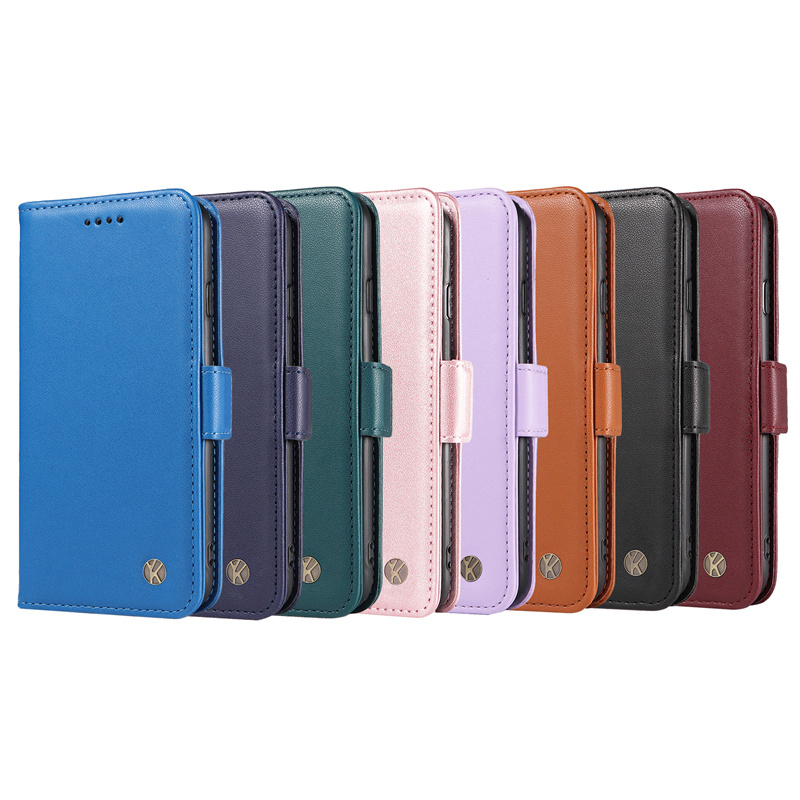 Dành Cho iPhone 11 12 Mini Pro Max Ví Da Lật Có Thẻ Tín Dụng Bao Chân Đế