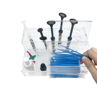 Giá Đỡ Ống Tiêm Nha Khoa Bằng Nhựa resin Tự Dính Đa Năng