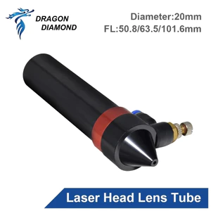 Ống Kính laser co2 Đường Kính 25mm Cho Máy Cắt laser Đường Kính 20 fl 50.8 / 63.5 / 101.6mm co2