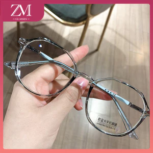 【COD 】Mắt kính chống bức xạ 0 đến -3.50 độ dành cho nam và nữ với tròng kính có thể tháo rời kính chống ánh sáng xanh 078