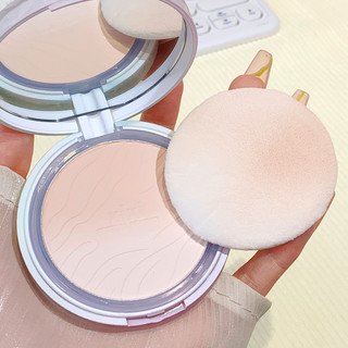 Xixi Phấn Nén Trang Điểm Bắt Sáng 2 Màu gradient Tự Nhiên Lâu Trôi no.d598