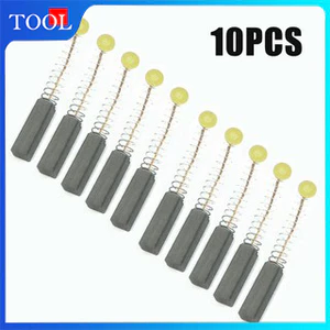 Bộ 10 Động Cơ Chổi Than 6x6x20 Mm Cho Máy Chà Nhám