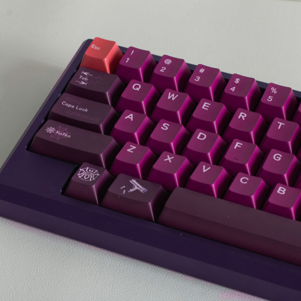 144 Phím Honkai Star Rail Kafka Keycaps Cherry Profile PBT Nhuộm Thăng ...