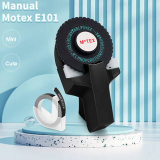 Máy In Nhãn Hiệu Motex E-101 3D Thay Thế Motex E101 E202 Dymo 12965 1540 Kèm Nhãn Dán 2PK