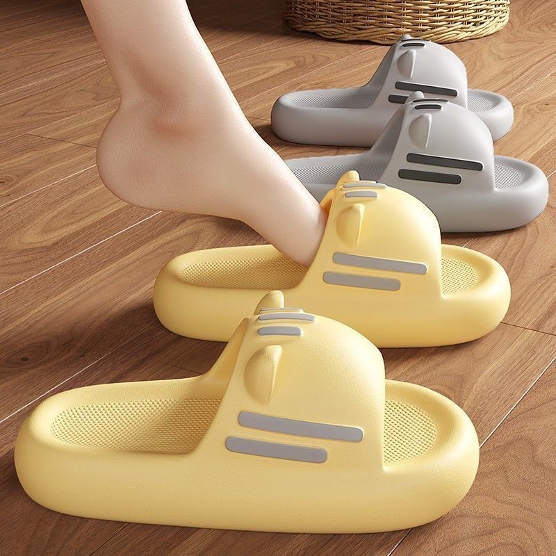 Dép Đi Trong Nhà Đế Dày Chống Trượt Hình Chân Mèo Dễ Thương Cho Cặp Đôi