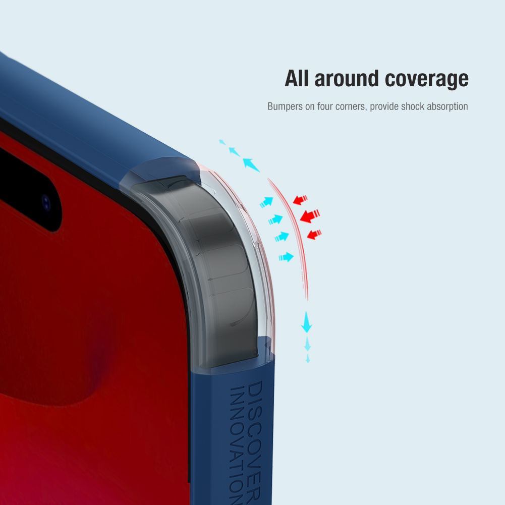 Nillkin Cho iPhone 15 Pro Max / iPhone 15 Plus / iPhone 15 / 15 Pro Frosted Shield Từ Pro Nhựa PC TPU Chống Sốc Chống Rơi Ốp lưng Vỏ Bảo Vệ