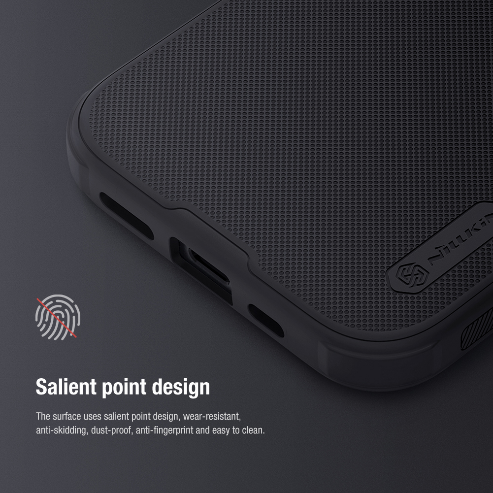 Nillkin Cho iPhone 15 Pro Max / iPhone 15 Plus / iPhone 15 / 15 Pro Frosted Shield Từ Pro Nhựa PC TPU Chống Sốc Chống Rơi Ốp lưng Vỏ Bảo Vệ
