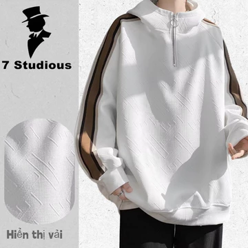 【M-2XL】Áo Hoodie Nam Nữ Hoodie Basic Unisex Nỉ From Rộng Áo hoodie Sweater Dáng Rộng Màu Trơn Có Khóa Kéo Thời Trang Áo Nam Hàn Quốc Cho cặp đôi