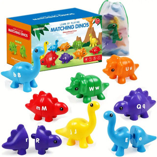 Đồ Chơi Khủng Long Kết Hợp Chữ Cái abc Giáo Dục Sớm Cho Trẻ Em, Đồ Chơi Học Đếm Số Phù Hợp Với Học Đếm Đèn