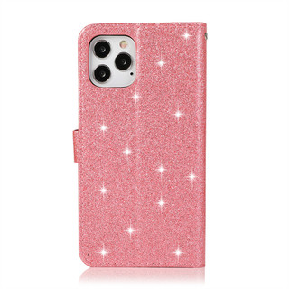 Dành Cho iPhone 14 15 Plus Pro Max Ốp Lưng Da Lấp Lánh Dễ Thương Ví Lật Khe Cắm Thẻ Vỏ Chống Sốc