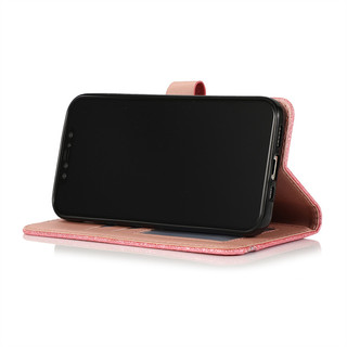 Dành Cho iPhone 14 15 Plus Pro Max Ốp Lưng Da Lấp Lánh Dễ Thương Ví Lật Khe Cắm Thẻ Vỏ Chống Sốc