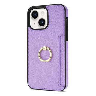Dành Cho iPhone 15 14 Plus Pro max Da Sang Trọng Cảm Giác Khe Cắm Thẻ Có Thể Điều Chỉnh Vòng Giá Đỡ Họa Tiết Vải Da Chống Sốc Ốp Lưng Điện Thoại