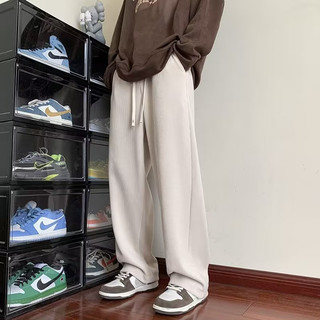 5 Màu Sắc Mỹ Retro Co Giãn Corduroy Quần Nam Phong Cách Hồng Kông Thiết Kế Rời Cao Cấp Quần Ống Thẳng Đơn Giản Hợp Thời Trang Đơn Sắc Phù Hợp Với Tất Cả Trận Đấu Quần Drap Lười Rộng-