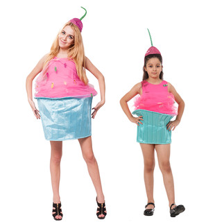 Bộ Đồ Hóa Trang cupcake Dễ Thương Cho Bé Gái