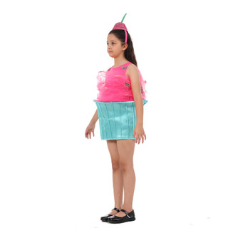 Bộ Đồ Hóa Trang cupcake Dễ Thương Cho Bé Gái