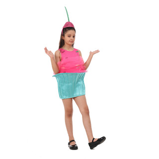Bộ Đồ Hóa Trang cupcake Dễ Thương Cho Bé Gái