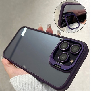 Mới! Mới! Ôp Điện Thoại Cứng Trong Suốt Kèm Giá Đỡ Kiểu Camera Chất Lượng Cao Cho iphone 12 13 14 15 pro max iphone 11