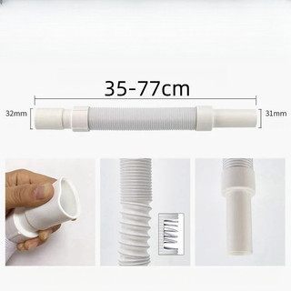 Ống Thoát Nước Dày Dặn Có Thể Thu Gọn Dùng Để Cống Thoát Nước Nhà Bếp / Bồn Rửa Rau Củ