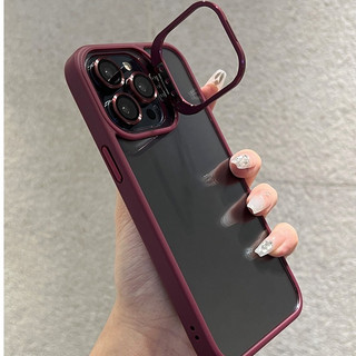 Mới! Mới! Ôp Điện Thoại Cứng Trong Suốt Kèm Giá Đỡ Kiểu Camera Chất Lượng Cao Cho iphone 12 13 14 15 pro max iphone 11