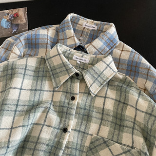 Áo Sơ Mi baggy Tay Dài Dáng Rộng Dày Dặn Phong Cách Hàn Quốc Cho Nữ baju baju wanita Lenan panjang