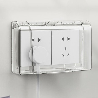 Vỏ Bảo Vệ Ổ Cắm Điện Chống Bụi / Nước Bằng acrylic Tiện Dụng Cho Nhà Tắm