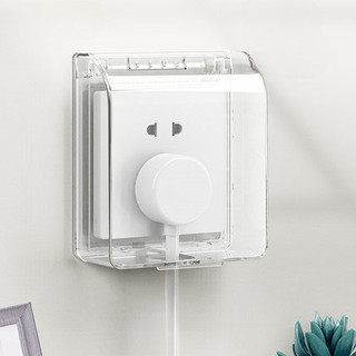 Vỏ Bảo Vệ Ổ Cắm Điện Chống Bụi / Nước Bằng acrylic Tiện Dụng Cho Nhà Tắm