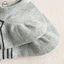 Tất nam phong cách Muji Nhật Bản, cotton thoáng khí, thấm mồ hôi, cổ ngắn vô hình, sọc