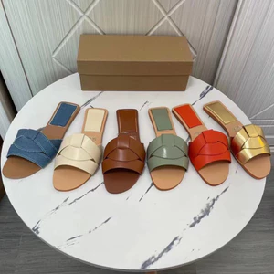 Dép nữ mới ZARA giày bệt mũi vuông khỏa thân
