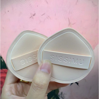 Bông Phấn Trang Điểm Ướt Và Khô Bằng Cotton Màu Sắc Ngọt Ngào