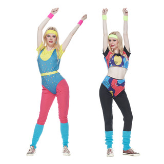 Bộ Đồ Hóa Trang Thể Thao 7 Món Phong Cách hip hop Những Năm 80s