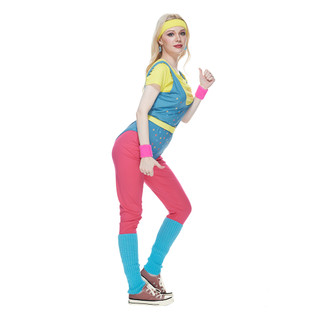Bộ Đồ Hóa Trang Thể Thao 7 Món Phong Cách hip hop Những Năm 80s