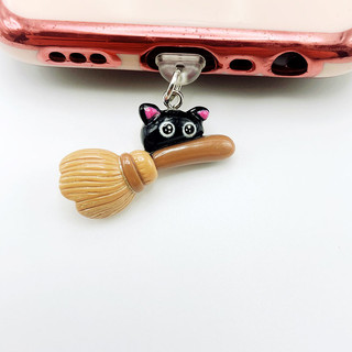 Mobile Nút Bịt Chống Bụi Cho Lỗ Cắm Điện Thoại Chủ Đề halloween