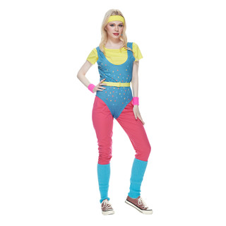 Bộ Đồ Hóa Trang Thể Thao 7 Món Phong Cách hip hop Những Năm 80s
