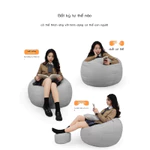 (Sẵn hàng) Ghế Lười sofa tatami Đơn Phong Cách Đơn Giản Và Hiện Đại bean bag ghế lười hạt đậu  ghế lười hạt xốp sofa phòng khách  sofa mini — ảnh 7