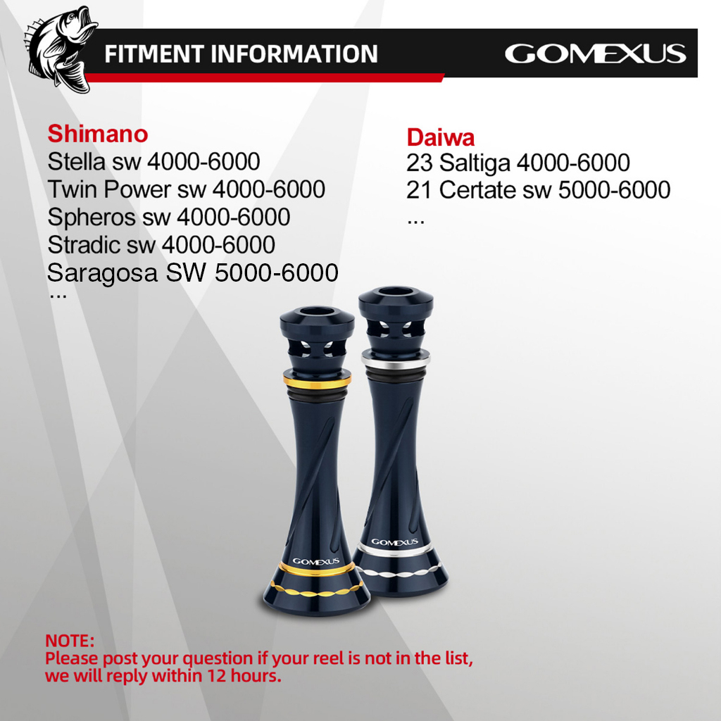Ảnh Máy câu cá GOMEXUS R9 cho Shimano Stella SW Twin Power stradic Saragosa Daiwa Saltiga Certate cỡ 4000-6000 1