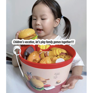 Bộ 40 / 80 Món Đồ Chơi Mô Phỏng Thức Ăn Nhanh Cho Bé