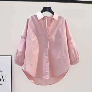 Phong Cách Hàn Quốc Nữ Nữ Áo Sơ Mi Dài Tay Baju Baju Wanita Lengan Panjang Hàng Mới Sẵn Có