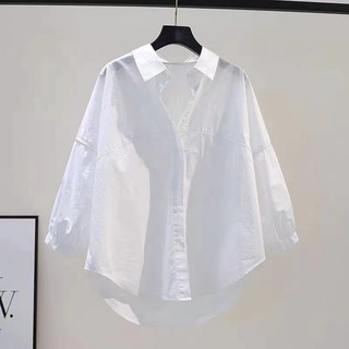 Phong Cách Hàn Quốc Nữ Nữ Áo Sơ Mi Dài Tay Baju Baju Wanita Lengan Panjang Hàng Mới Sẵn Có