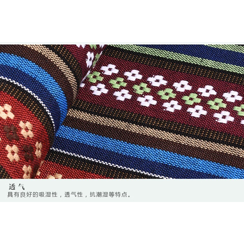 Làn Sóng Dân Tộc In Vải Lanh Cotton Sofa Rèm Vải Khăn Trải Bàn Handmade Diy Vải May Gối Và Túi Chất Liệu 50 * 150cm TJ1389