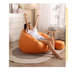 (Giao hàng trong ngày)Ghế lười màu đơn / đôi cho ban công/ phòng ngủ độc đáo ghế lười hạt xốp sofa mini sofa tối giản ghế hạt đậu hạt xốp lười — ảnh 3