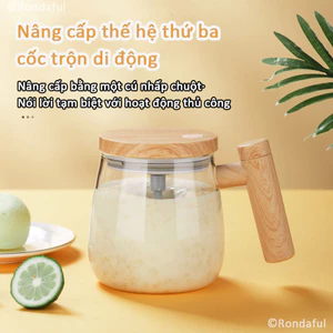 Điện tốc độ cao cốc trộn Homezo điện cốc trộn Fourpeopeo điện cốc trộn tự khuấy cà phê