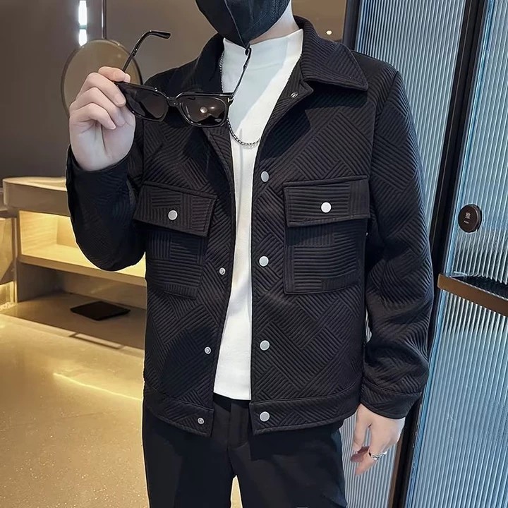 Men's Fashion New Jacket Simple Bomber Jackets – 6